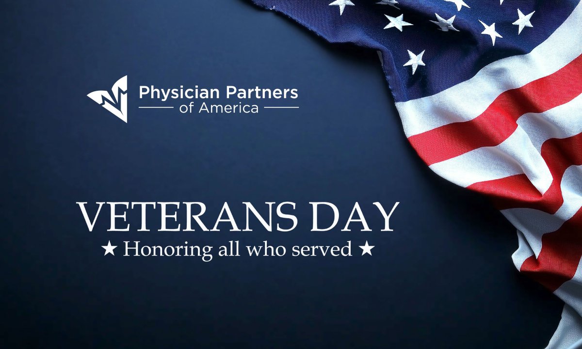 Today, we honor our veterans and thank them for their service, bravery, and dedication. We are grateful for the sacrifices they’ve made and the strength they bring to our communities. Happy Veterans Day! 

#VeteransDay #ThankYouVeterans