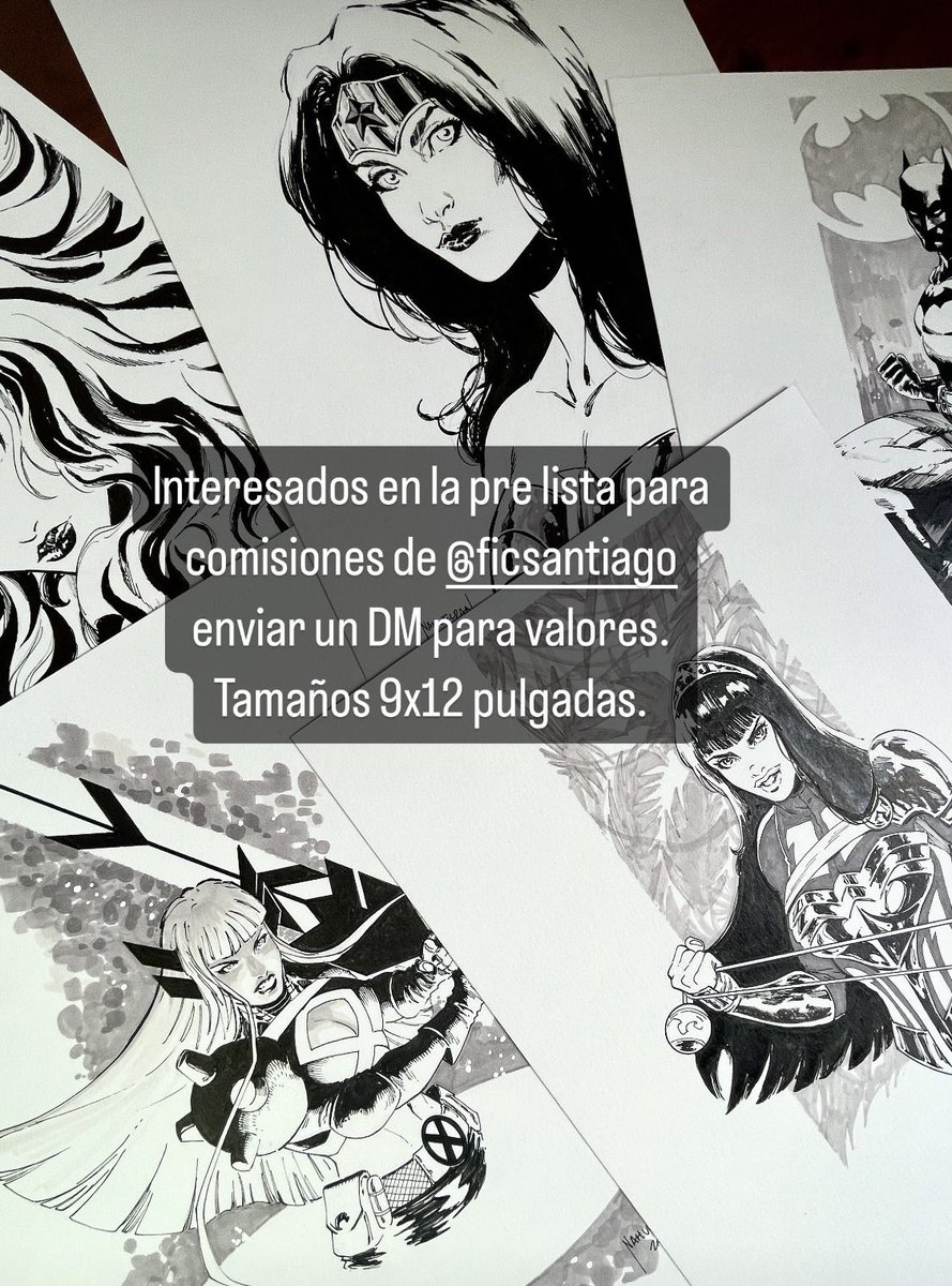 Este finde semana estaré en <a href="/FICSantiago/">FIC Santiago</a> interesados en comisiones contactarme por DM.