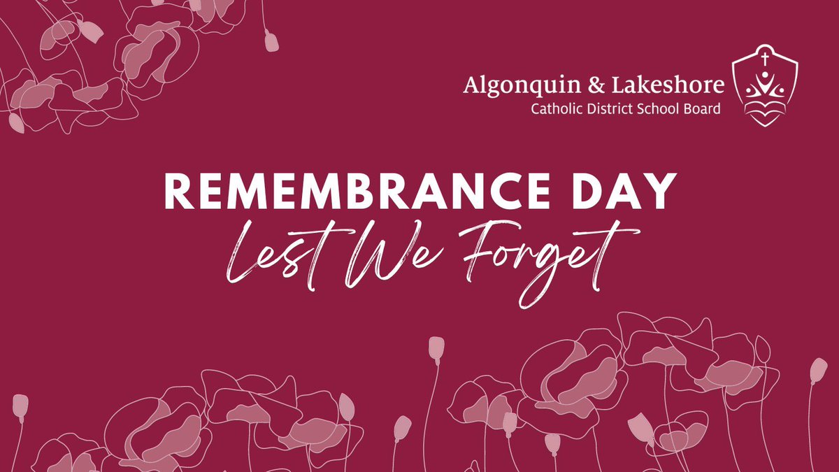 It was an honour to represent the School Board this morning at the Cross of Sacrifice and pay respect to all who gave us the freedom we enjoy in this great nation of Canada! 🇨🇦🙏<a href="/alcdsb/">ALCDSB</a> #LestWeForget