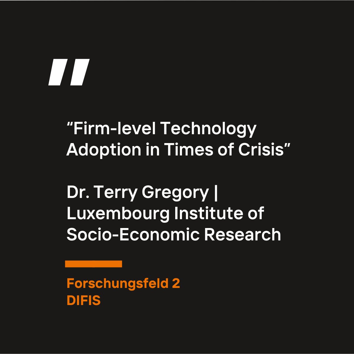 Unsere Seminarreihe „New World of Work? – Drivers of the Sectoral Economic Transformation &amp; Implications for Social Policies”geht in die 2. Runde!
Am 14.11. von 11:00-12:00 Uhr laden wir herzlich ein zur Online Veranstaltung ein.
Alle Infos unter: difis.org/veranstaltunge…