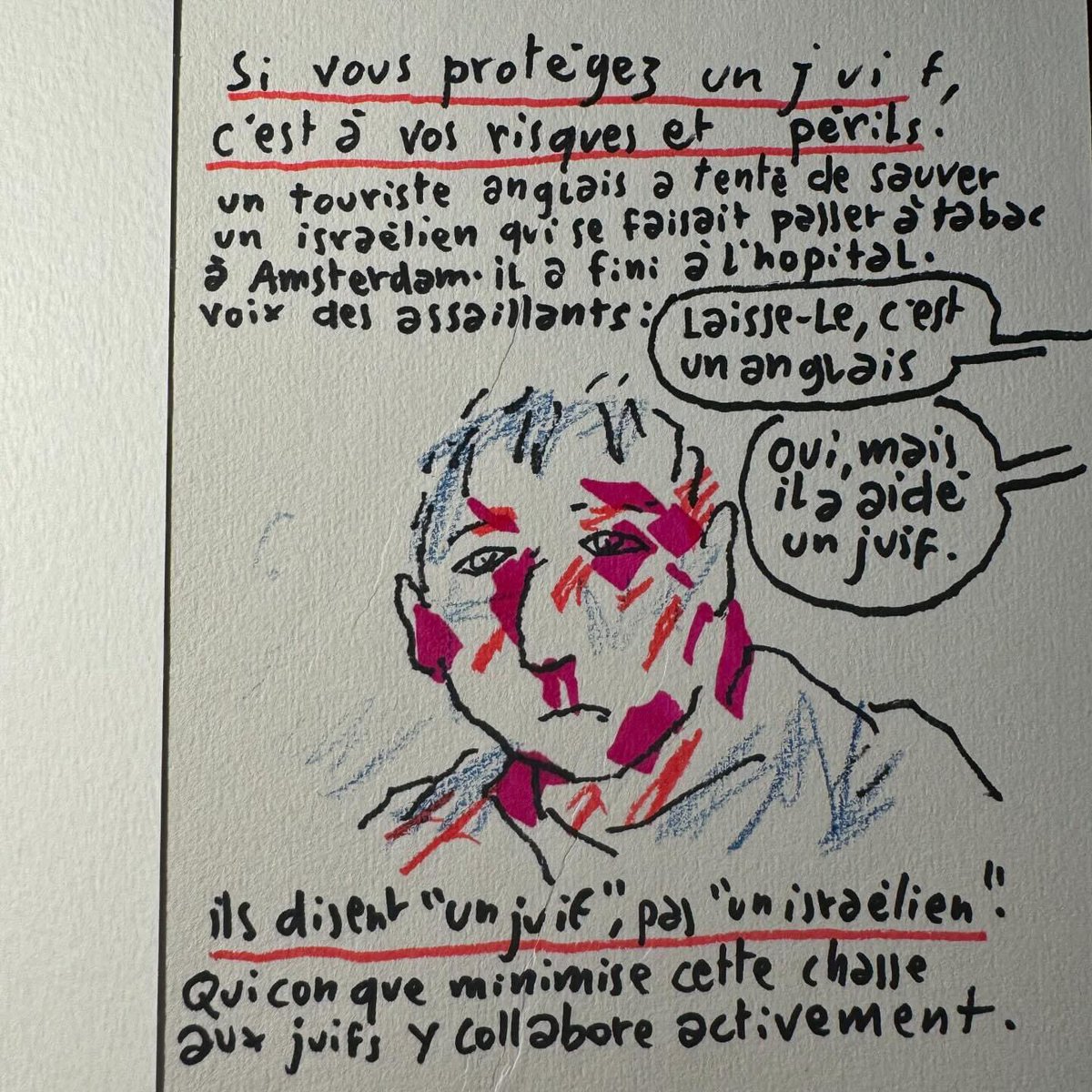 Un dessin terrifiant de <a href="/joannsfar/">Sfar Joann</a>