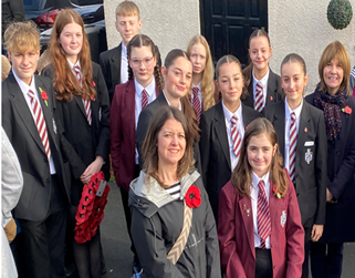 A huge thank you to our KS3 &amp; KS4 students who represented Lacon Childe in the Remembrance Parade &amp; church service. Our students were complimented by  members of the community for their appearance and smartness and for the number of students who represented us. Well done team!
