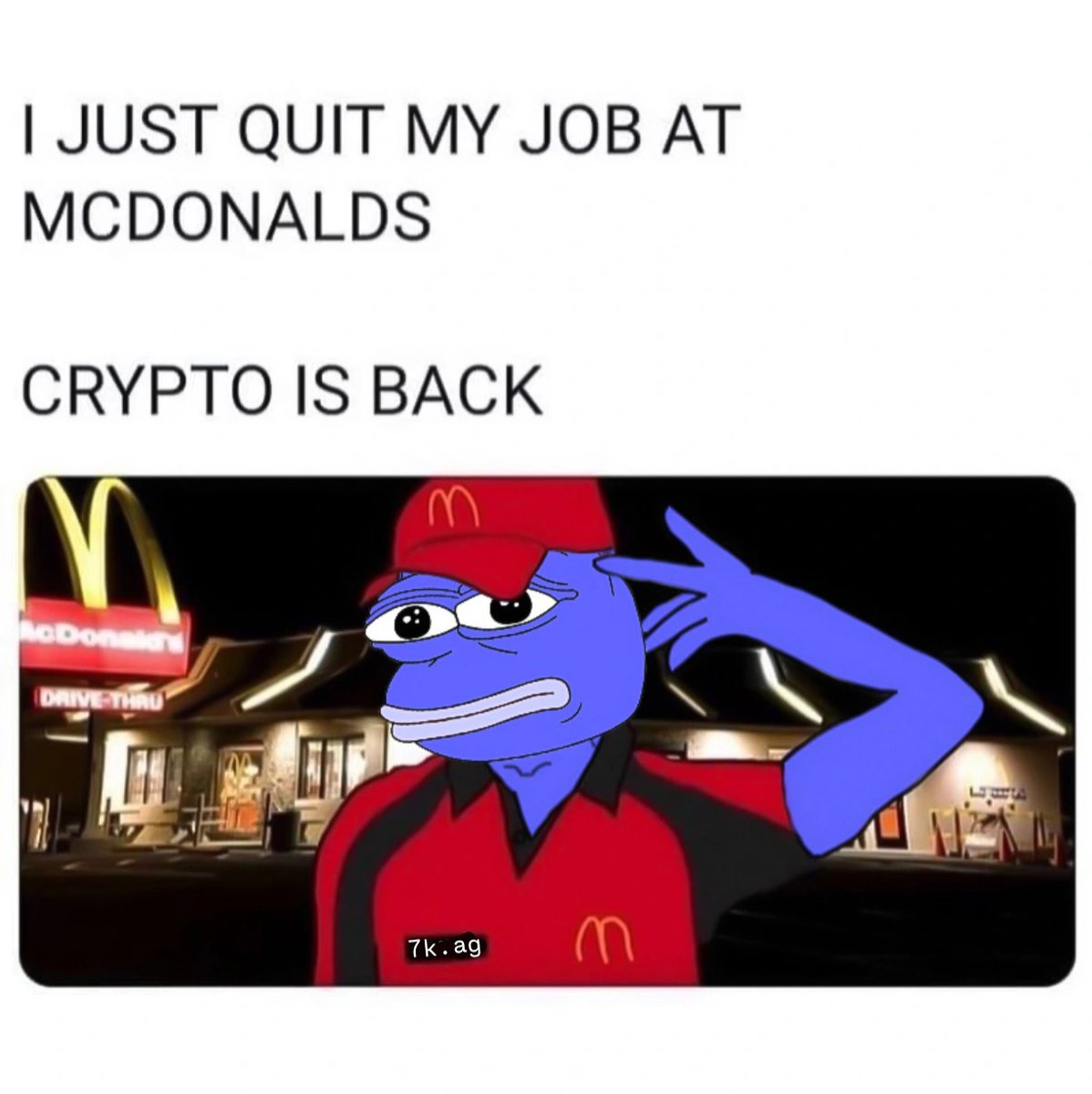 bye mcdonalds