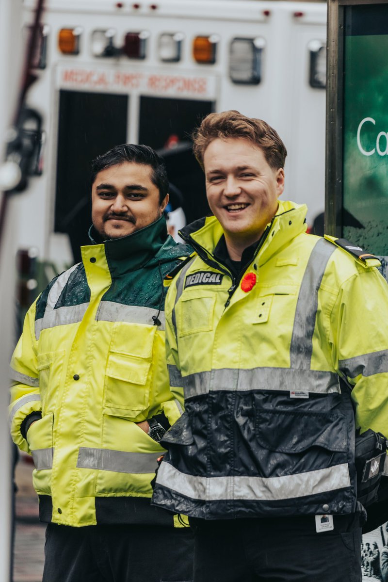 Our members at the Garrison Remembrance Day parade yesterday. Thank you to all our volunteers and thank you to all our veterans #lesweforget #stjohnambulance #remebranceday #volunteer