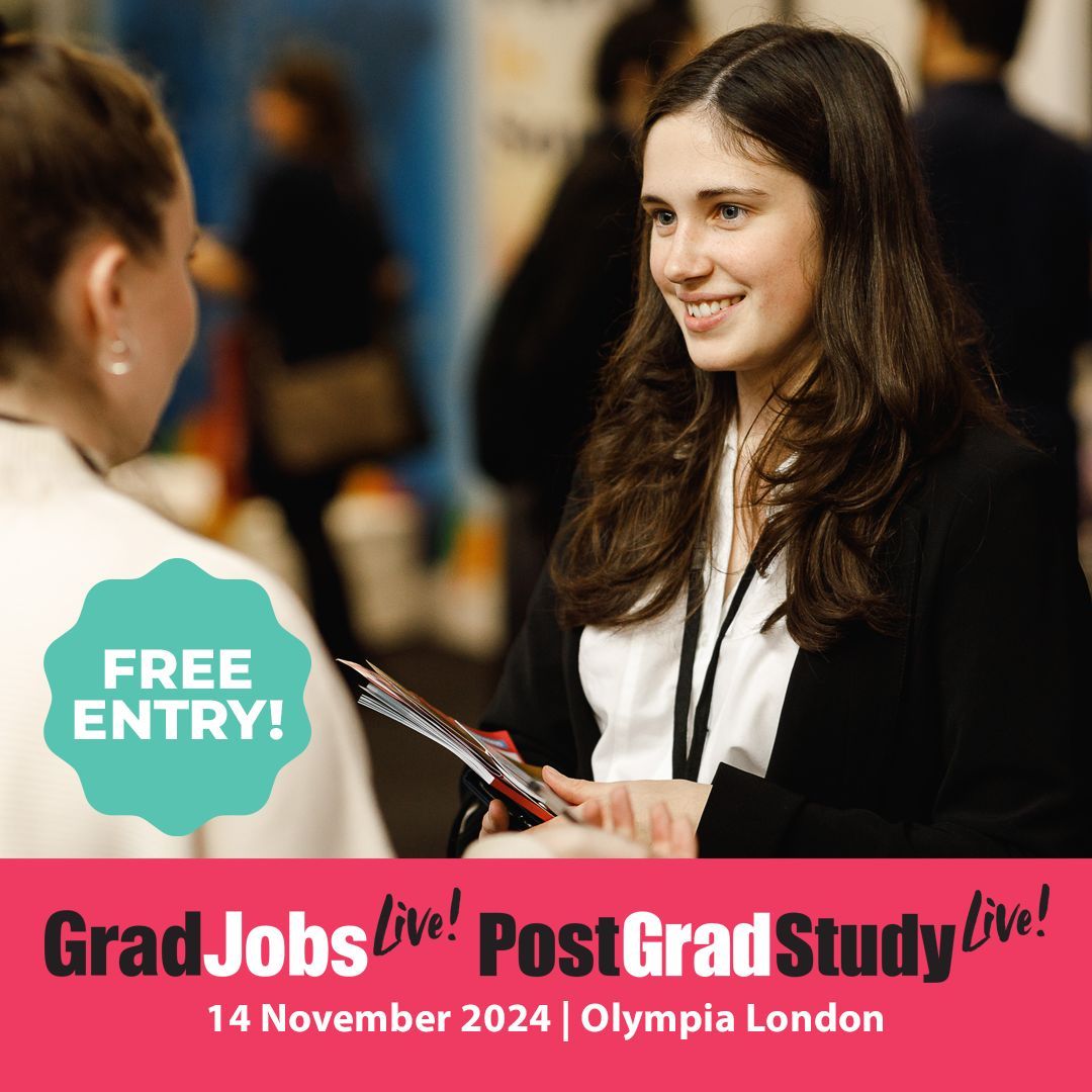 GradJobs Live! | PostGrad Study Live! tweet media