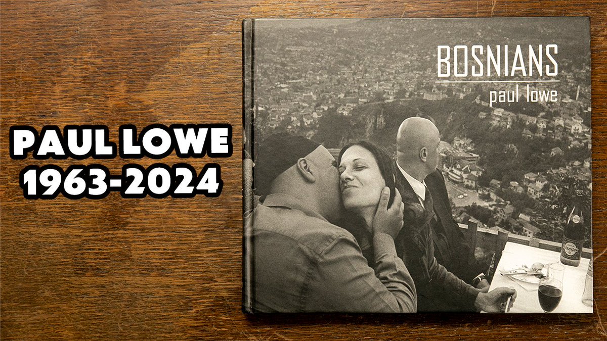 Todays episode is sharing Paul Lowe's 'Bosnians', an incredibly rare photo book youtu.be/wNALaUiAM4k

Paul was my photography tutor in 2007 and pretty much single handedly changed the course of my life. 
Its an hour long and I read every single word in it. RIP Paul