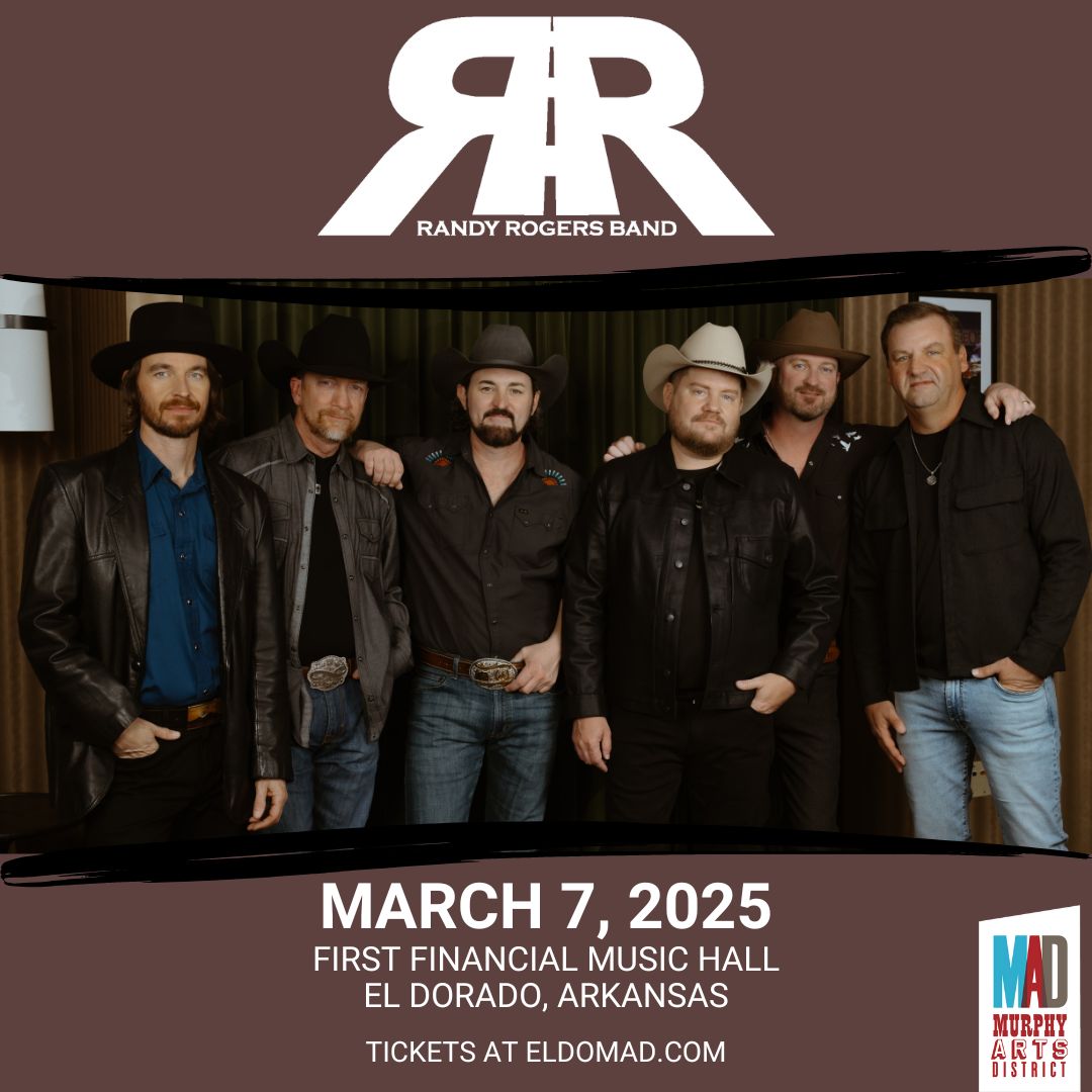 Murphy Arts District (@eldo_mad) on Twitter photo π€ JUST ADDED | <a href="/randyrogersband/">Randy Rogers Band</a> | March 7 | First Financial Music Hall
Tickets on sale this week!
MAD Members: Weds, Nov 13, w/ promo code
Public: Friday, Nov 15, no code needed
Prices: $30- $89 (plus fees)
bit.ly/3YZ2HXq π€ JUST ADDED | <a href="/randyrogersband/">Randy Rogers Band</a> | March 7 | First Financial Music Hall
Tickets on sale this week!
MAD Members: Weds, Nov 13, w/ promo code
Public: Friday, Nov 15, no code needed
Prices: $30- $89 (plus fees)
bit.ly/3YZ2HXq