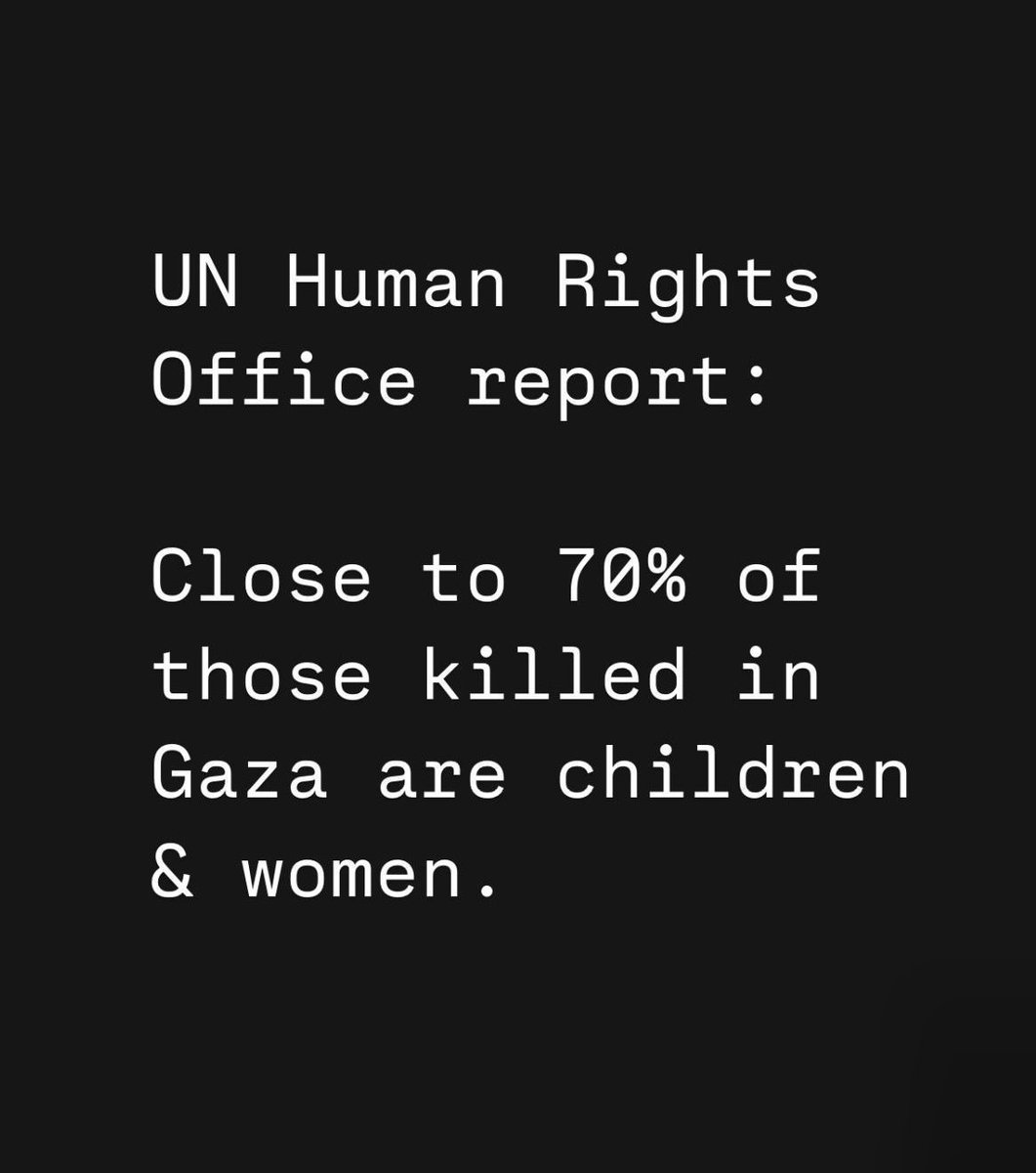 United Nations Geneva (@ungeneva) on Twitter photo .<a href="/UNHumanRights/">UN Human Rights</a>' new report shows that 70% of the verified victims in #Gaza are women and children.
The report details the horrific reality that has unfolded for the people of #Israel and Gaza since 7 October 2023, and says #justice must be served.
buff.ly/3O9LRyB .<a href="/UNHumanRights/">UN Human Rights</a>' new report shows that 70% of the verified victims in #Gaza are women and children.
The report details the horrific reality that has unfolded for the people of #Israel and Gaza since 7 October 2023, and says #justice must be served.
buff.ly/3O9LRyB
