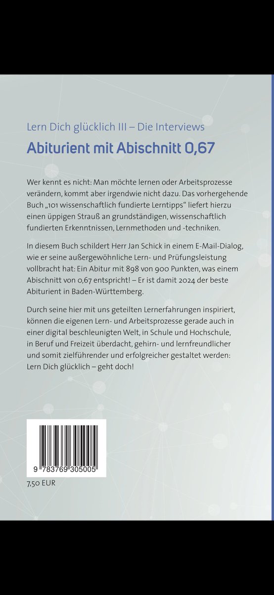 LernDichGlueckl's tweet photo. 🤔 Wann fange ich an besten an, für das Abitur 2025 zu lernen? 🤔 Bald erscheint das neue Buch mit den LernTipps des besten Abiturienten 2024 !!!  | #Abitur2025 #Abitur #PrüfungenBestehen #Schule #Lernen #LernTipps https://t.co/wFBqzmcL4m