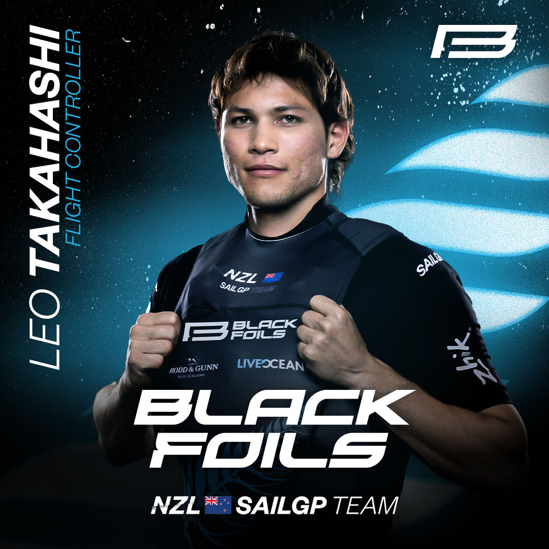 We're excited to announce that Leo Takahashi will be joining the Black Foils on a three-season contract as Flight Controller!

Great to have you onboard 🖤💙

Head to SailGP.com to read more

#BackTheBlackFoils #SailGP