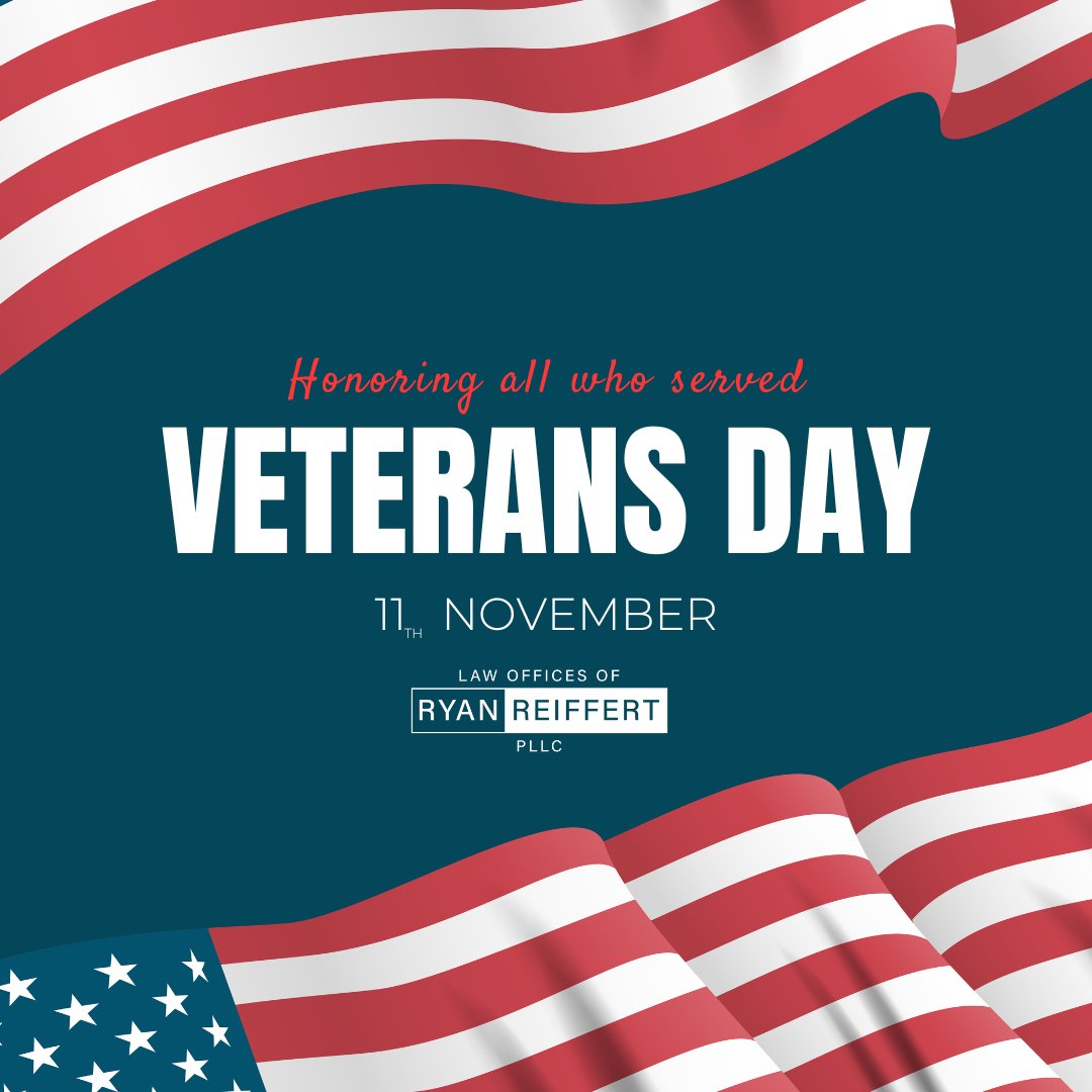 Thank you to all those who served our country!  

#lawofficesofryanreiffert #lawyer #sanantoniolawyer #sanmarcoslawyer #texas #texaslawyer #sanantonio #estateplanning #business!