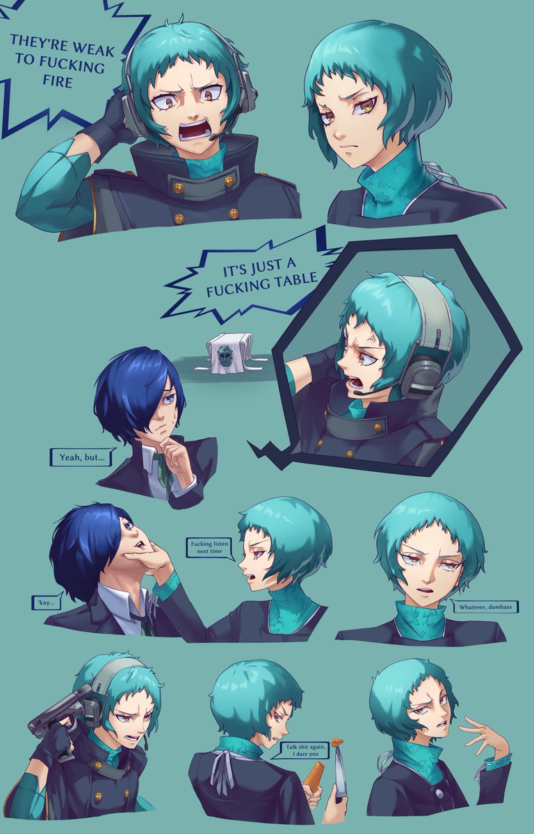 mayonnaisenais3's tweet photo. what if fuuka had anger issues https://t.co/NguvVomxbP