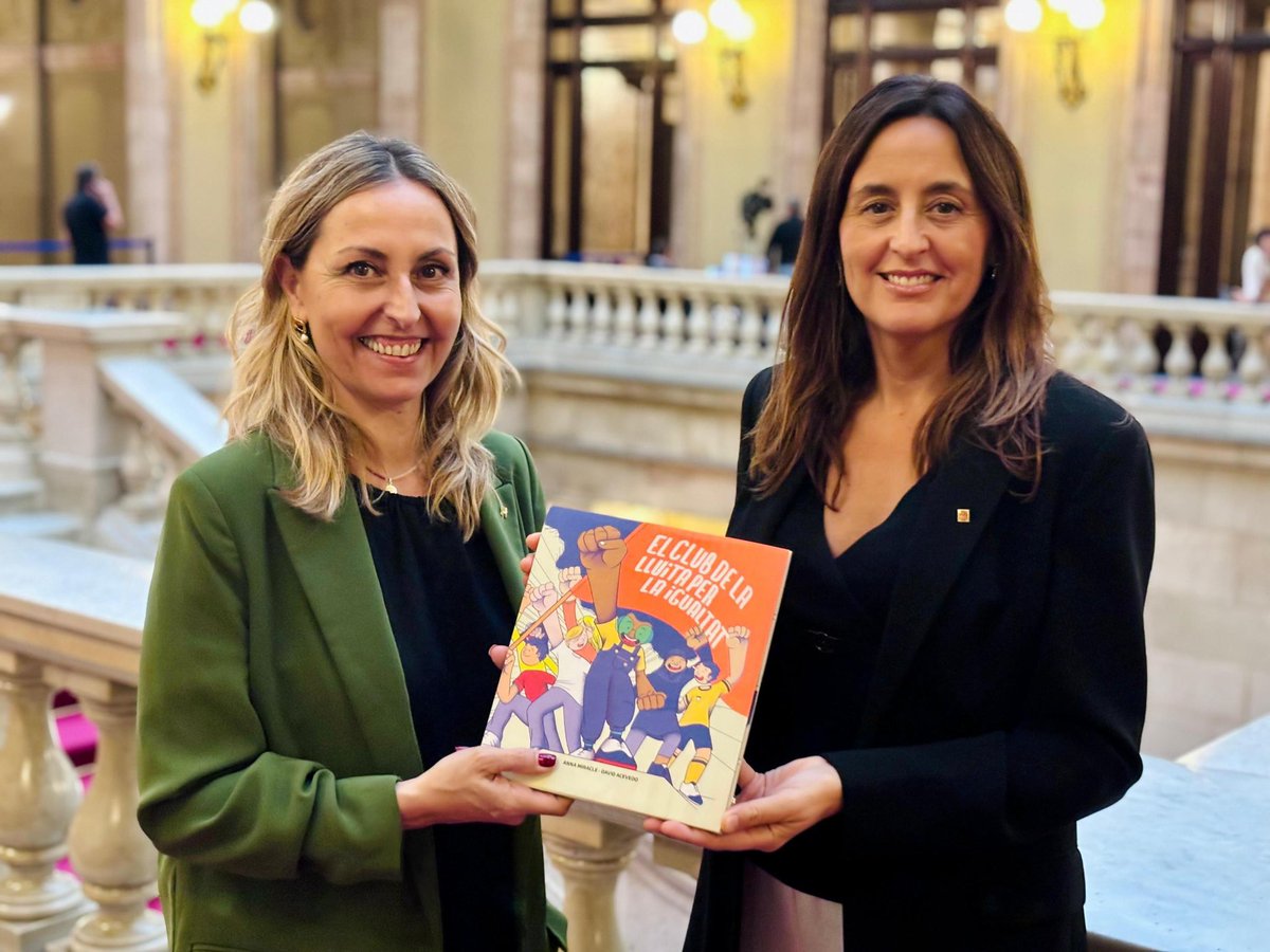 📚 Des d'<a href="/educaciocat/">Educació</a> i <a href="/igualtatcat/">Igualtat i Feminisme</a> fem arribar el conte “El club de la lluita per la igualtat” a tots els centres de primària públics i concertats

La lectura ajuda a identificar les desigualtats i contribueix a erradicar les discriminacions

📲 gen.cat/clubigualtat
