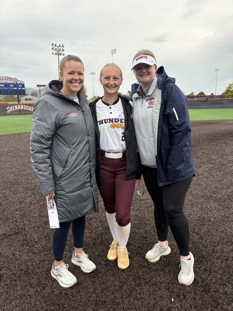 Had a great time <a href="/SUHornetsSB/">Shenandoah University Softball</a> camp yesterday. Thank you @CoachAllenSUSB for having me. @Tri16u <a href="/TSThunderGold/">Tri-State Thunder Gold 16U/18U</a> <a href="/SBRRetweets/">Softball Recruiting Reposts</a> <a href="/CoastRecruitsSB/">Coast Recruits 🥎</a> <a href="/CoastRecruits/">Coast 2 Coast Recruits</a> <a href="/SoftballDown/">Down South Softball</a> <a href="/Softball_Home/">Softball Home🥎</a> <a href="/TAProfileAPP/">TAP APP</a> <a href="/RobroSportFacts/">Robro’s Sports Facts</a> <a href="/TakeCharge_SB/">TakeChargeRecruiting-Softball</a> <a href="/mmidnight1000/">mmidnight</a>