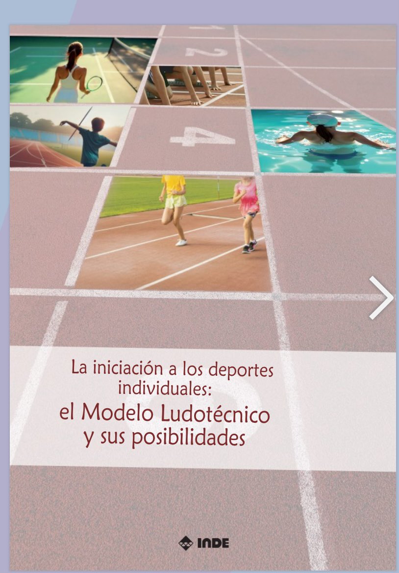 Ya tenemos publicado el nuevo libro sobre el Modelo Ludotécnico y cómo aplicarlo a los deportes individuales. Accede totalmente gratis a través de este enlace: cld.bz/9k2Ryjo/2/