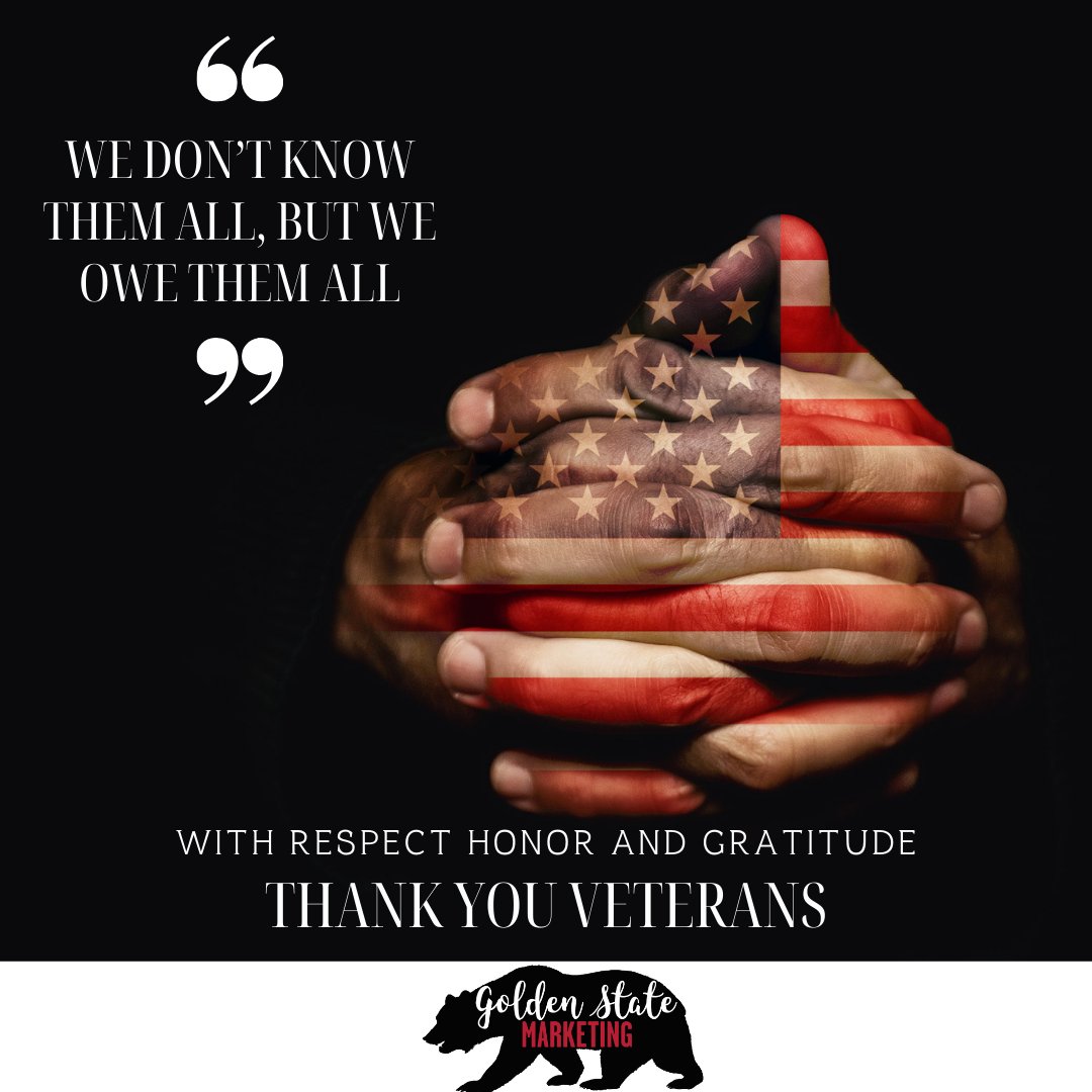 Today, we honor the bravery, dedication, and sacrifice of our veterans. Your service has paved the way for the freedom we enjoy, and your leadership inspires us all. To every veteran, thank you for your courage and commitment. 🇺🇸

 #VeteransDay #HonoringOurHeroes #Gratitude