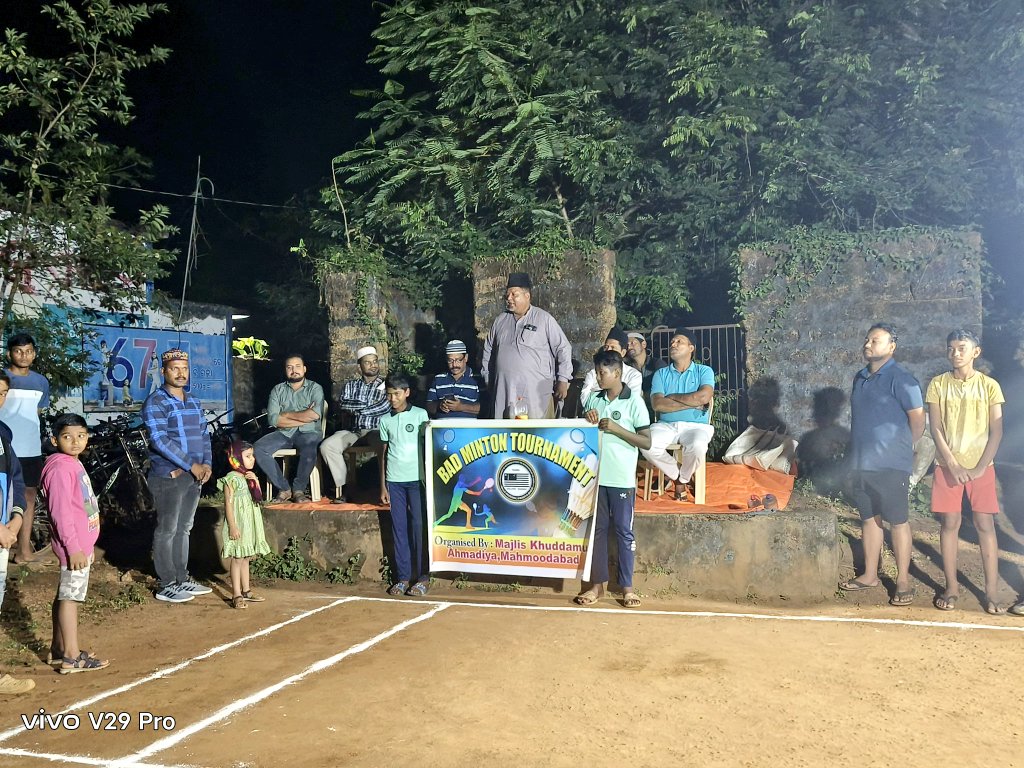 k_rawahuddin's tweet photo. MKA Mahmoodabad Odisha was organised a badminton tournament frm 8 Nov to 10 Nov 2024. Total 16 teams participated in the tournament. Jnb Dist Ameer sb, Dist Qaid sb, Halqa Sadr sb & other guests also invited to the inaugural ceremony to encourage the players.
#Youth #MKAIndia https://t.co/xS73q96uv6