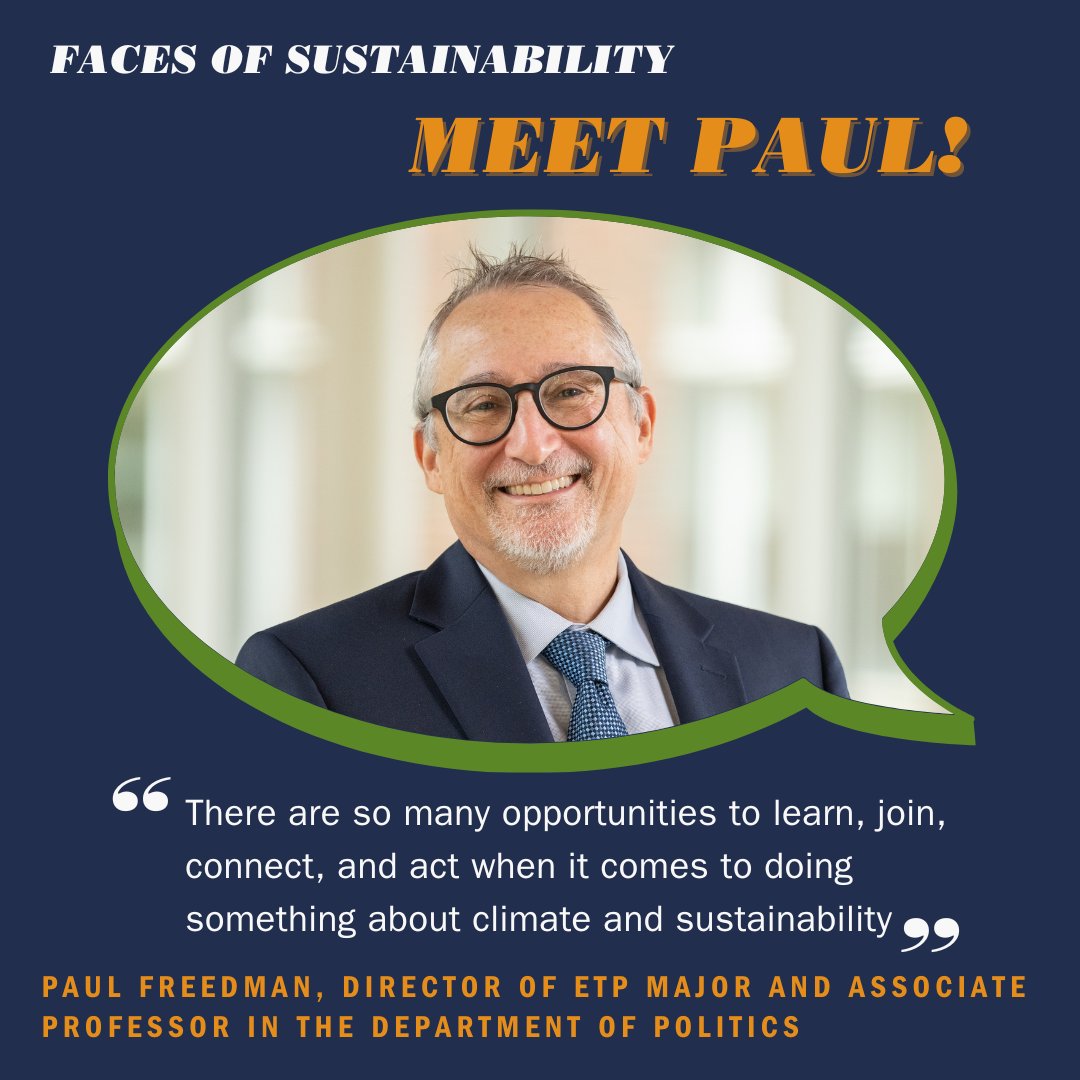 sustainableuva's tweet image. In this week’s “Faces of Sustainability,” you’ll meet Paul, Aliza, and Yuh-Hwa, three inspiring members of our UVA community that work towards our ten bold sustainability goals. Read more at the link in our bio and be inspired by the change they&apos;re creating on Grounds!