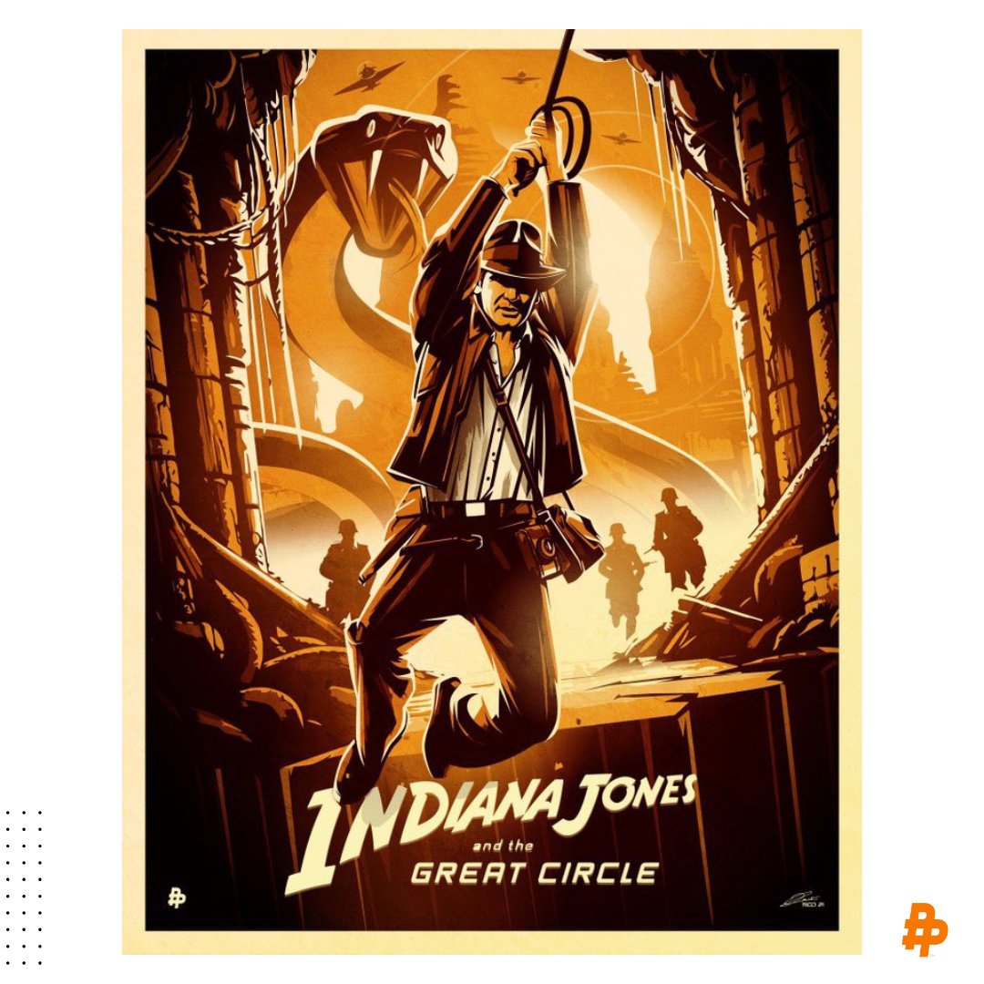 Our latest collab with <a href="/bethesda/">Bethesda</a> has us gearing up for adventure with this illustrated art inspired by #IndianaJones and the Great Circle by Poster Posse artist @ricojrcrea 🤠🐍  Only one month until the launch! Who's hyped for this video game!? #PosterPosse #BethesdaGames