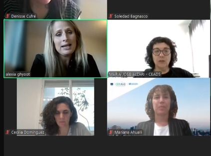 🏳️‍🌈Presentación de <a href="/fernanda_ho/">Fernanda Hopenhaym</a> del Informe del <a href="/WGBizHRs/">UNWGBiz&Human Rights</a> sobre derechos de las personas #LGBTI+ en el contexto de las empresas. 
Con <a href="/AlexiaGhyoot/">Alexia Ghyoot</a> y <a href="/MarianaAhualli/">Mariana Ahualli</a> <a href="/ONU_derechos/">ONU Derechos Humanos - América del Sur</a>, <a href="/mjalzari/">Maria Jose Alzari</a> <a href="/CEADSarg/">CEADS</a>, <a href="/marianalg_09/">Mariana Grosso</a> <a href="/DPNArgentina/">Defensoría del Pueblo</a> y <a href="/k_ophelia/">ugly lesbian spinster</a> <a href="/OutrightIntl/">Outright International</a>.  

🏳️‍⚧️ ¡Gracias a todes!