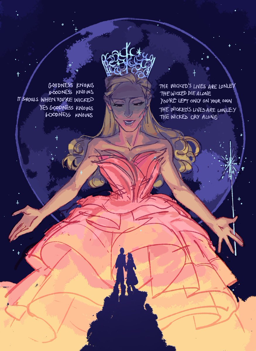 this goes out to that sack of bricks that hits you when you re-listen to Galinda's part in No-one morns the Wicked for the first time post-watch.