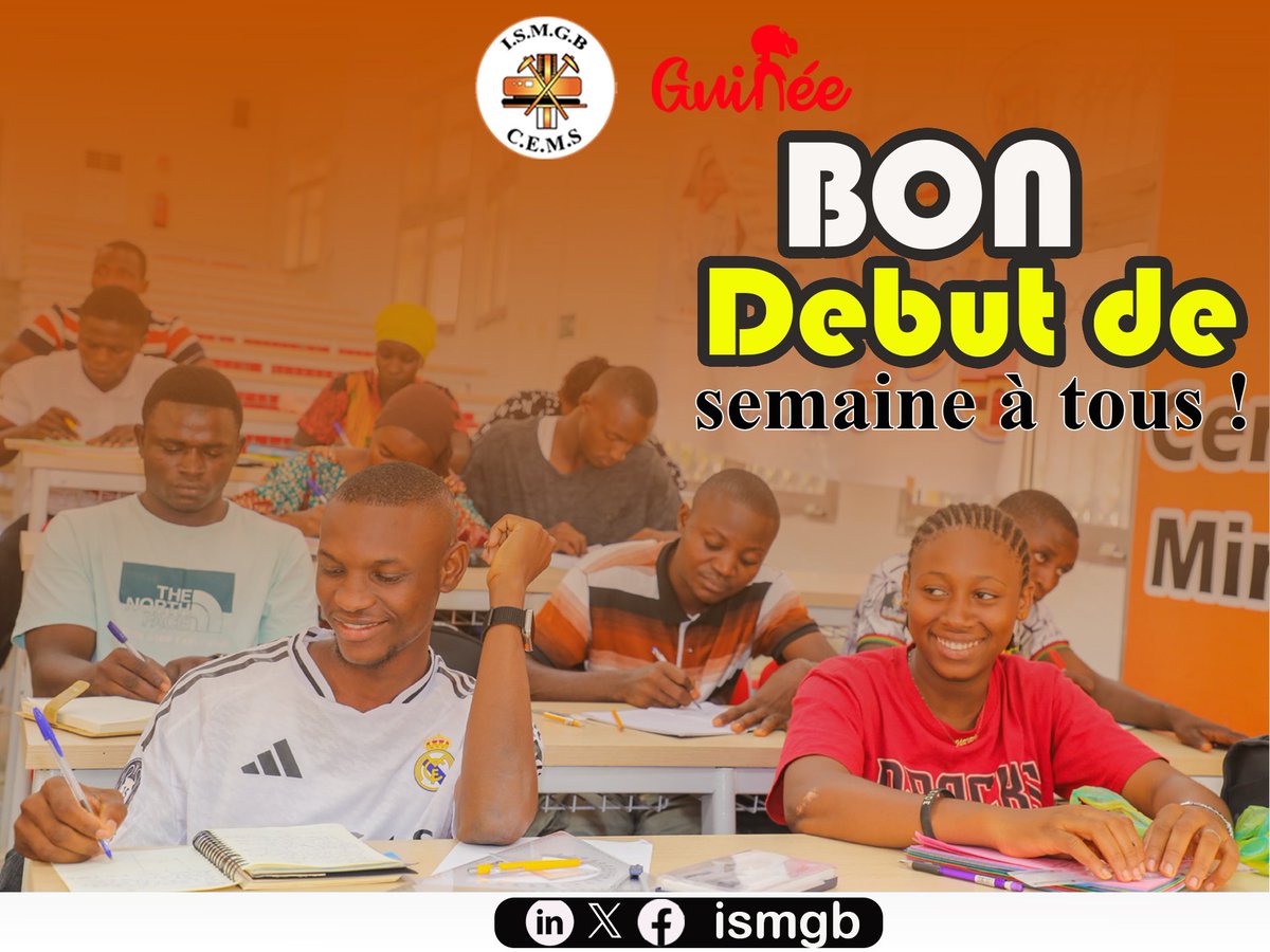 Institut Supérieur des Mines et Géologie de Boké (@institutmines) on Twitter photo 