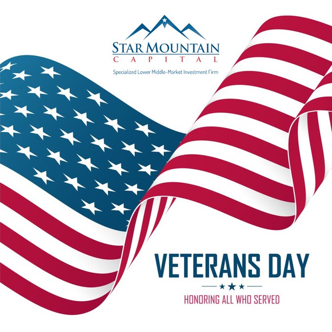 The team at #StarMountainCharitableFoundation would like to express our gratitude this #VeteransDay to all current and former Veterans as we honor those who have served our country. #StarMountainCapital and #SMCF are proud to support our #Veterans. #LMM  #VeteransDay2024