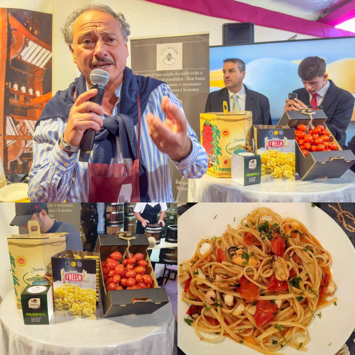 saporivesuviani's tweet photo. Il #pomodorino del #piennolo del #vesuvio #dop conquista il @MeranoWineFest risvegliando i #sensi sopiti dal #gusto omologato della globalizzazione ๐โ๏ธ๐ช๐ฎ๐น๐ฎ๐น๐ฎ๐น
@campagnamica @coldiretti @ColdirettiCamp https://t.co/V5neJOkoXb