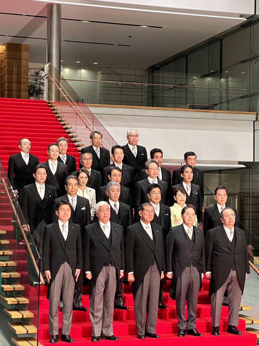 shigeruishiba's tweet image. 第二次石破内閣が発足いたしました。