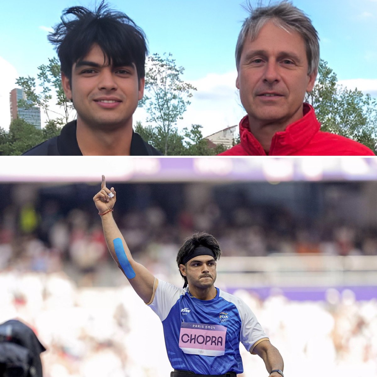 The Neeraj Chopra &amp; Jan Zelezney era begins 🤝

🇮🇳✨ 2020 Olympic champ announces the world record holder as his new coach
