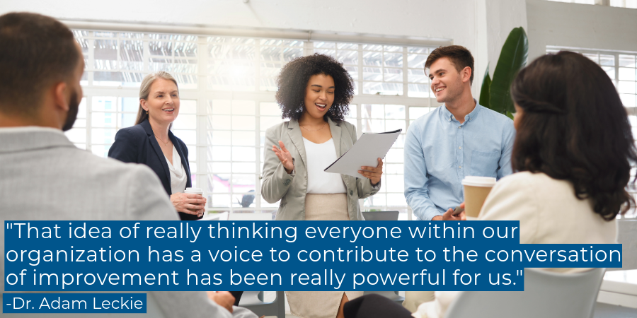 StuderEducation's tweet photo. In @CGESD4, every voice counts in the improvement process. Listen now to the #AYP #podcast as @adamdavid223 shares with @janetpilcher how his team collaborates to solve problems and drive new strategies and solutions. 🎙️ https://t.co/3Im52ZQWFK https://t.co/xXjZ1vowYI