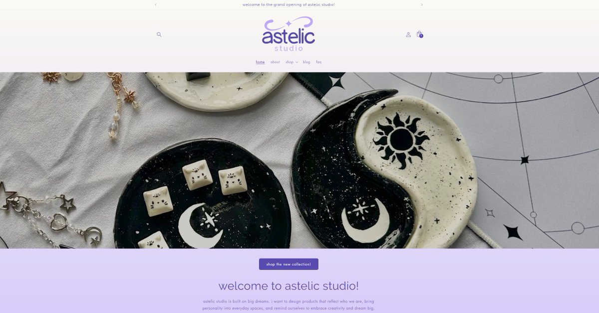AstelicStudio's tweet photo. happy 11:11 11/11 ;) astelic studio is now out!
shop here!! https://t.co/0FcL75A4Vf 💫✨ https://t.co/GOlRdKgClR