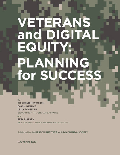 How do states plan to address the barriers Veterans face in accessing, adopting, and benefiting from internet access and other digital technologies?
benton.org/blog/veterans-…