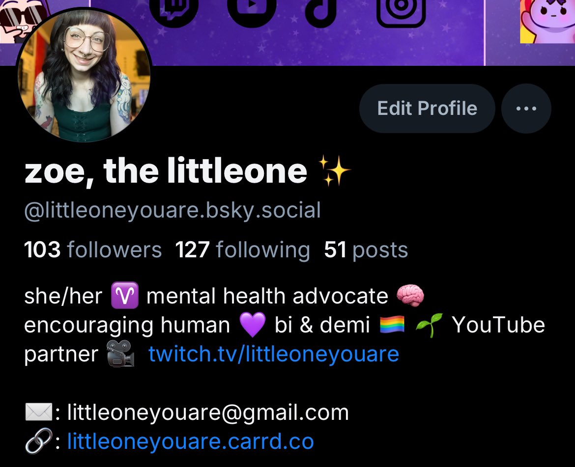 I’m going to be limiting my posts on this site &amp; will be focusing more on being over on 🦋

Find me over there, same username 💜