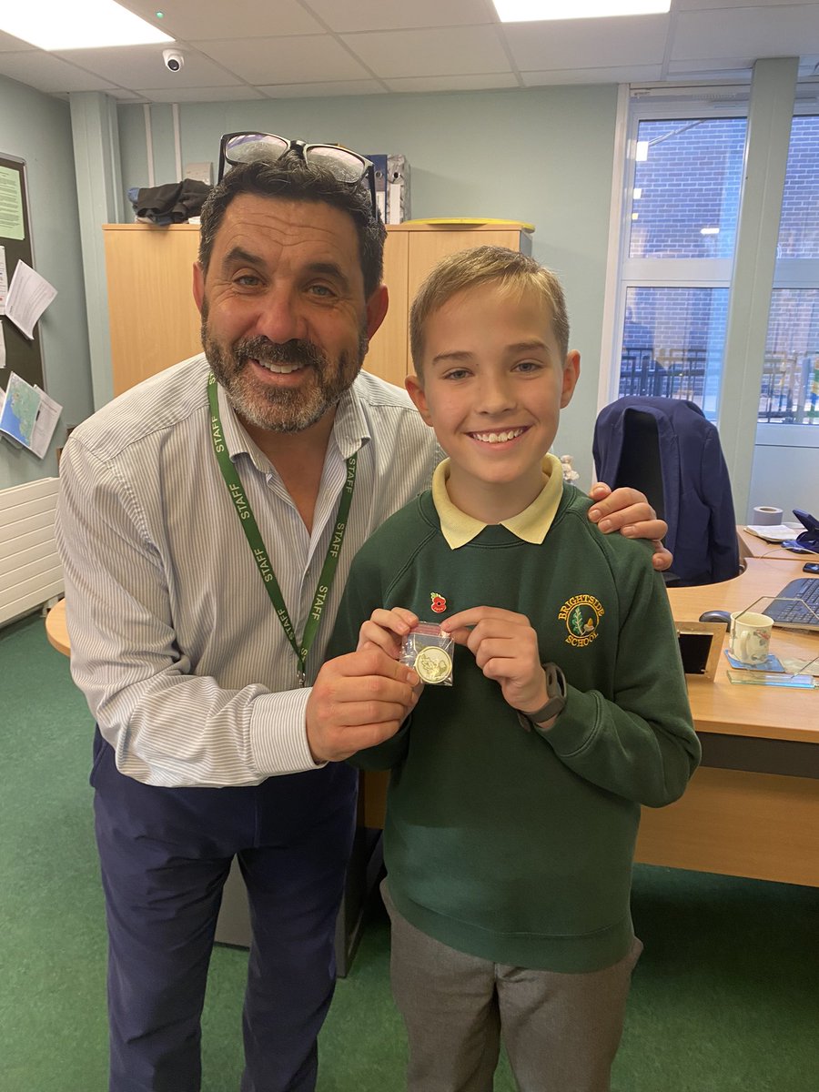 And another one! Well done Hayden. Wear it with pride.