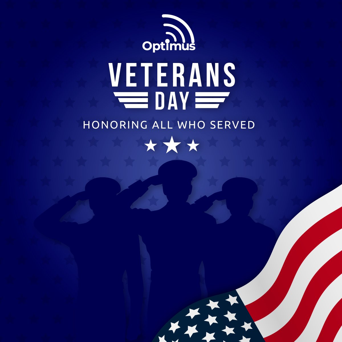 OptimusTracker's tweet photo. Today we honor all those who served and continue to serve in the United States Armed Forces! πΊπΈ
#VeteransDay #VeteransDay2024 #optimustracker https://t.co/mfF9Uksgox