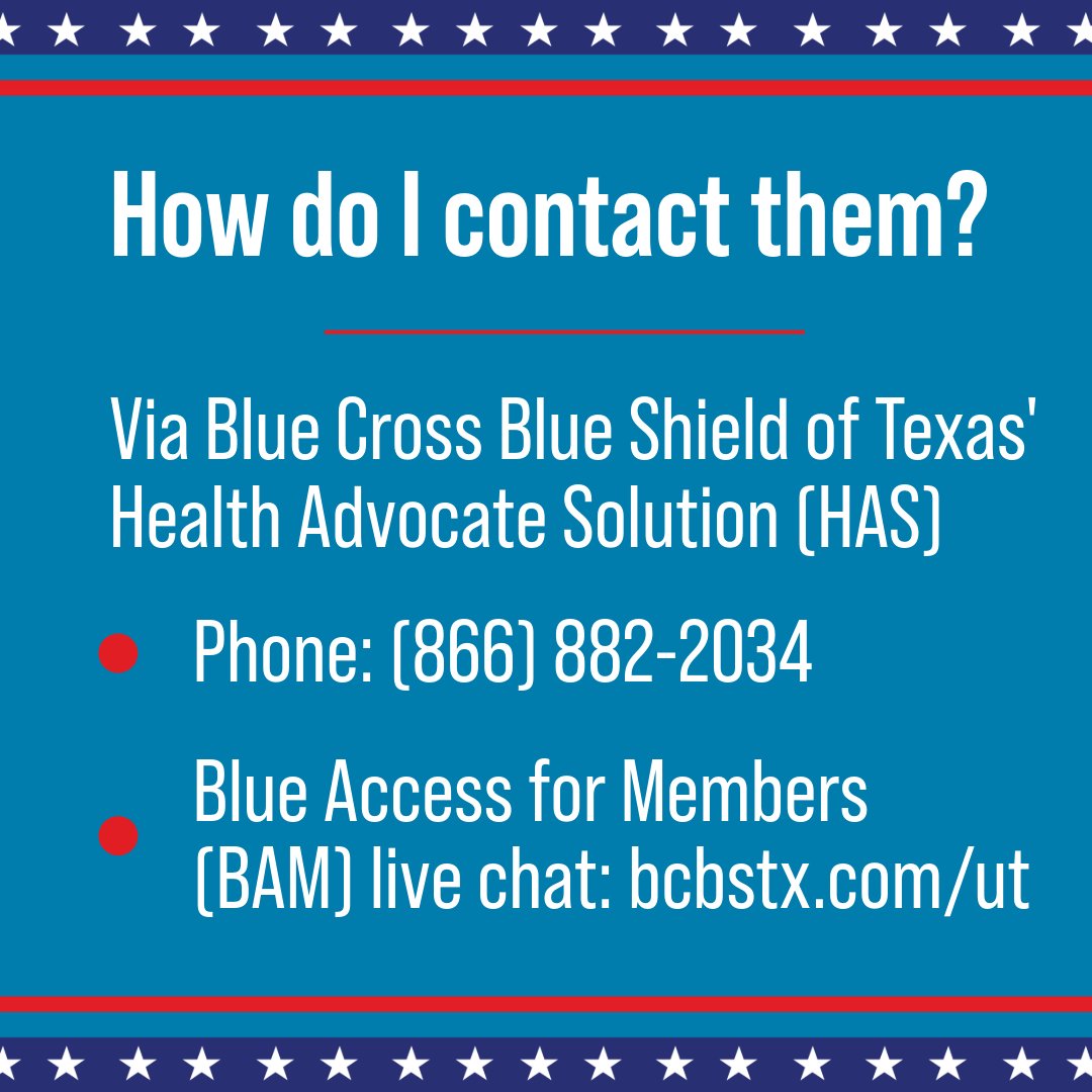 utbenefits's tweet photo. Learn what's special about this Health Advocate Team and how to contact them: https://t.co/5fqslXHKub