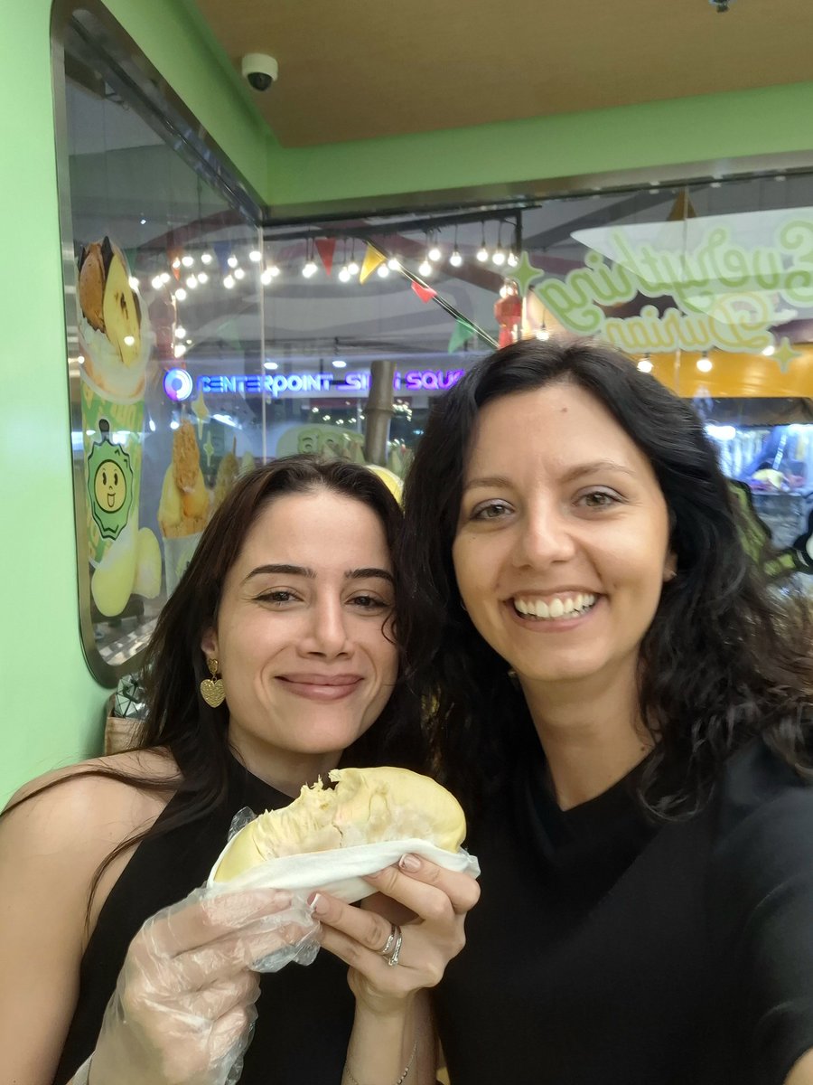 madamczyk0's tweet photo. We had such a blast at @Durian2069 side event today. Lovely web3 fam and delicious durians. Another amazing day at #Devcon 💚 https://t.co/aYiuZqpFdc