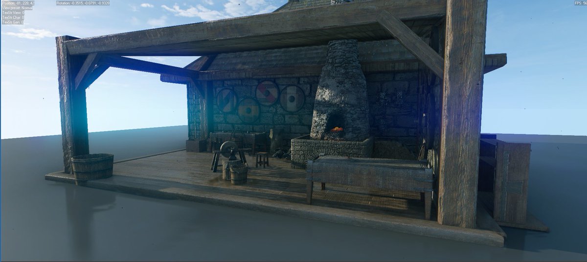 zombi_design's tweet photo. Working on blacksmith workshop for my Dying Light 2 Vikings map
#levelart #DyingLight2 https://t.co/ekVkkATS4m