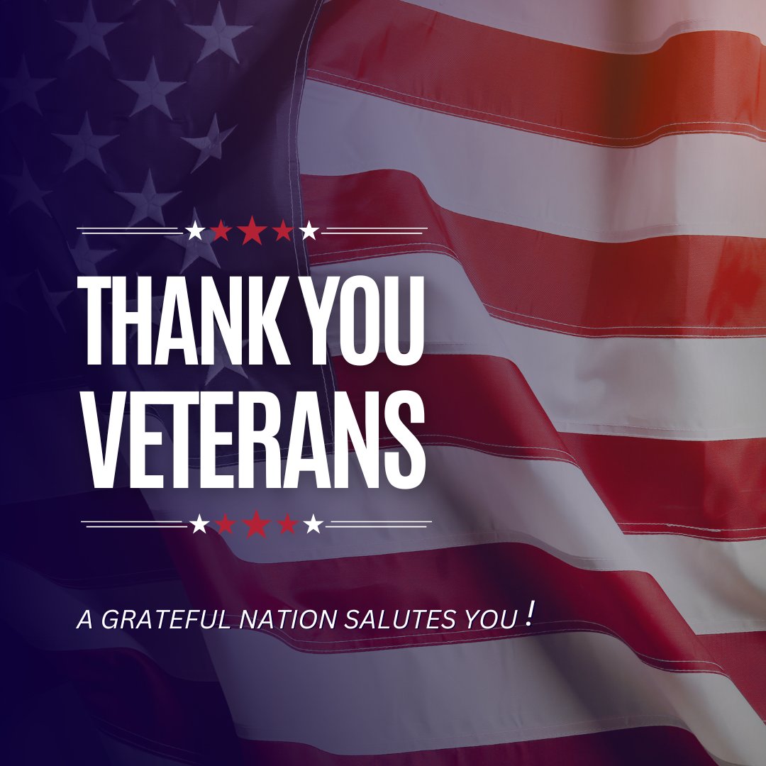 KellyLeeTWFG's tweet image. To our Veterans, we thank you for bravely doing what you're called to do - so we can safely do what we are free to do.
With heartfelt thanks, we salute you!
 
Kelly Lee Insurance • 337.656.2890 • kellyleeinsurance.com

#VeteransDay2024 #KellyLeeInsurance