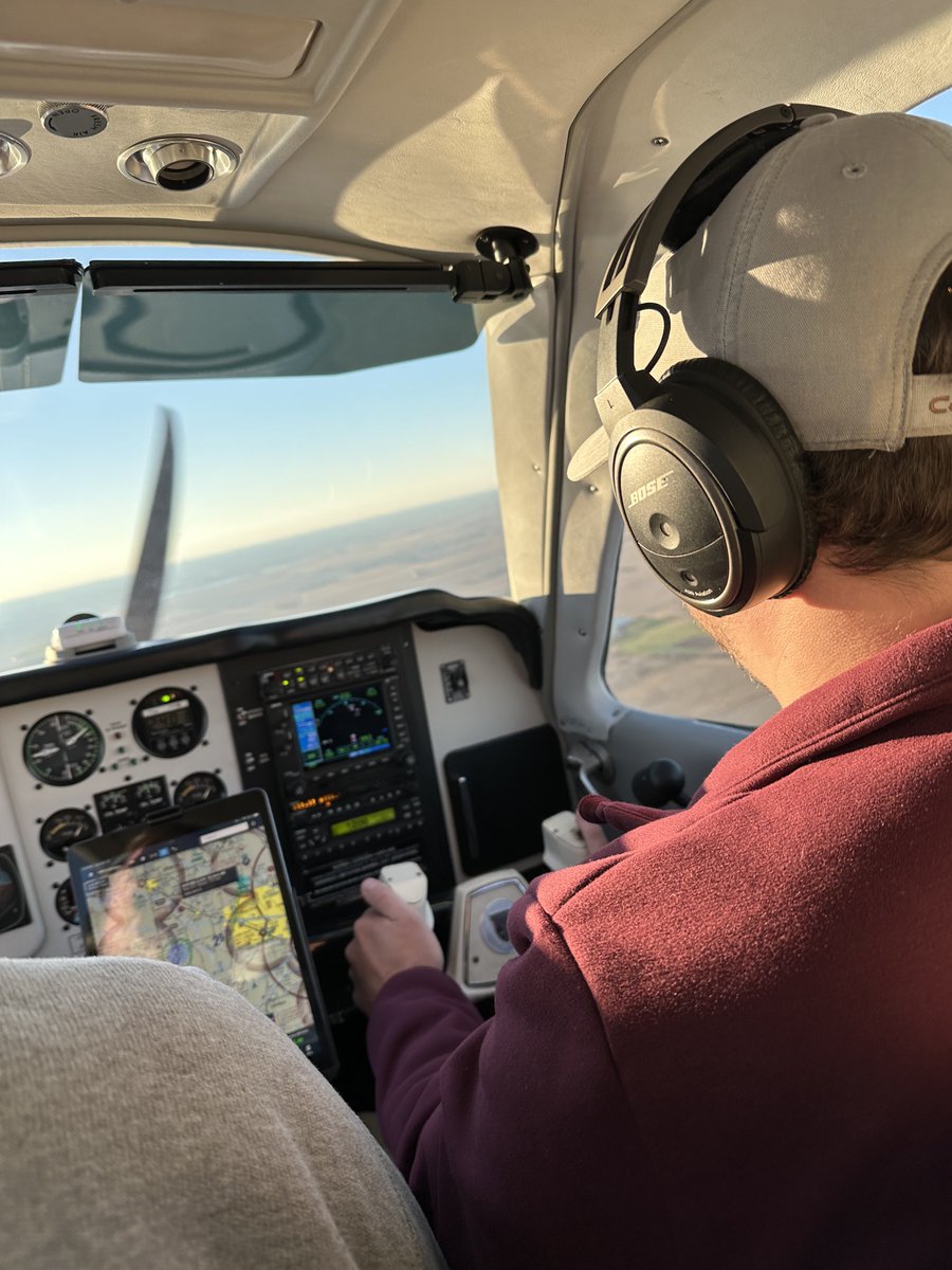 first time flying a plane, was incredible.