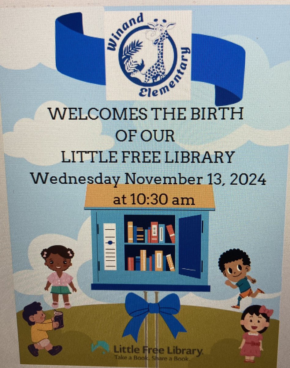 Winand Elementary Library tweet media