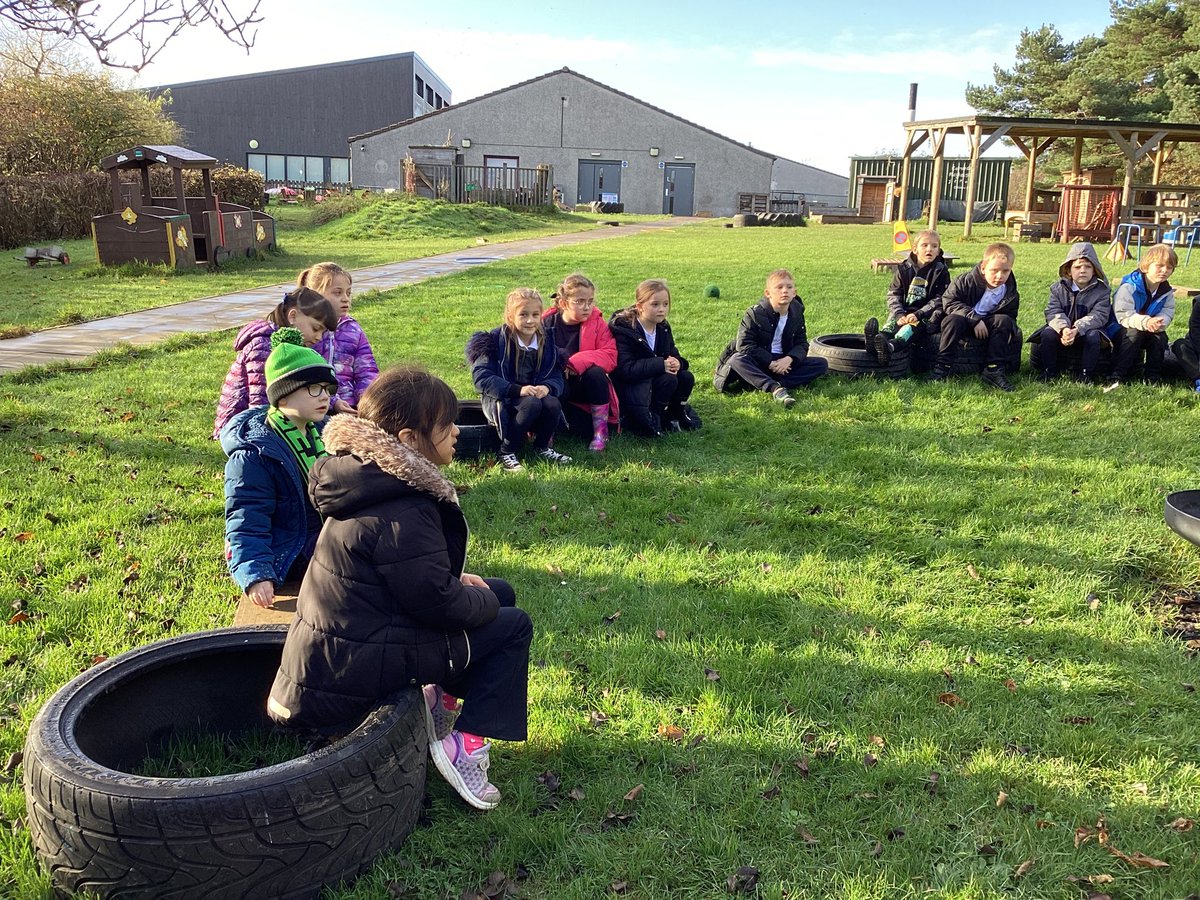 carmondean_ps's tweet photo. Today P3 visited the nursery garden where Miss Allen and Mr McLaughlin led a session at the fire pit. We learned how to make a fire and how to stay safe around a fire pit. The s’mores were delicious! 😋 Thank you @CarmondeanELC! https://t.co/hnU2ctdcJa