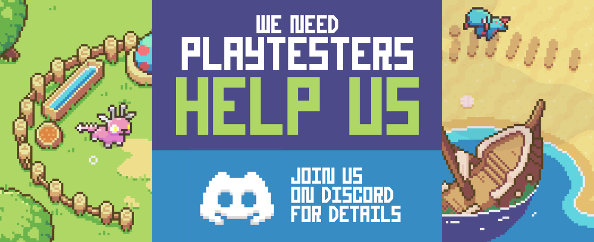 🚨 We need playtesters for Whimside! 🚨
Playtests are happening this week, so join our new Discord server to register—spots are limited 🚨

🔗Link in bio

Once you’re in, grab the alphaling role to stay updated. 
Please help us spread the word so we can gather enough testers 🐸