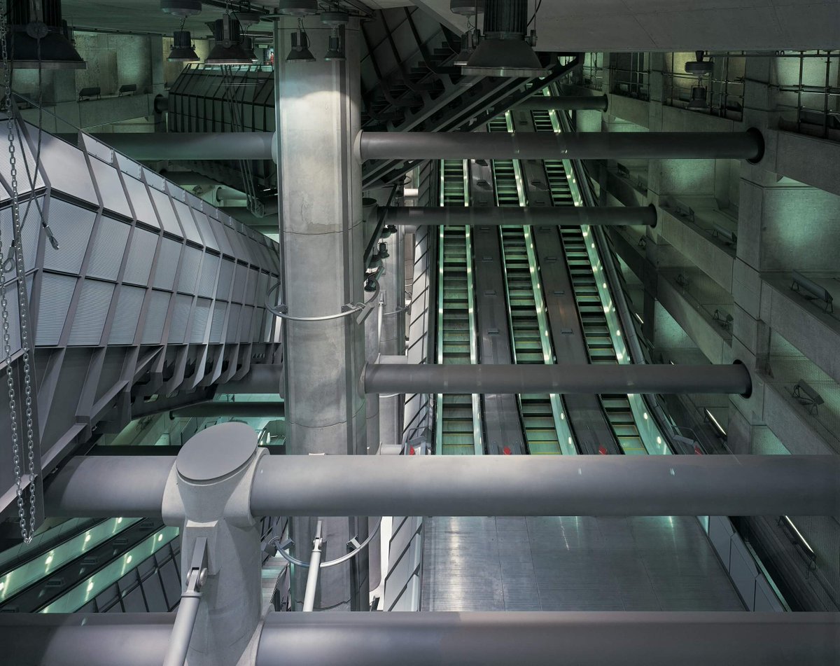 This year marks a quarter-century of Westminster's Jubilee line station.

Still looks magnificent: Piranesian Anglo-futurism.