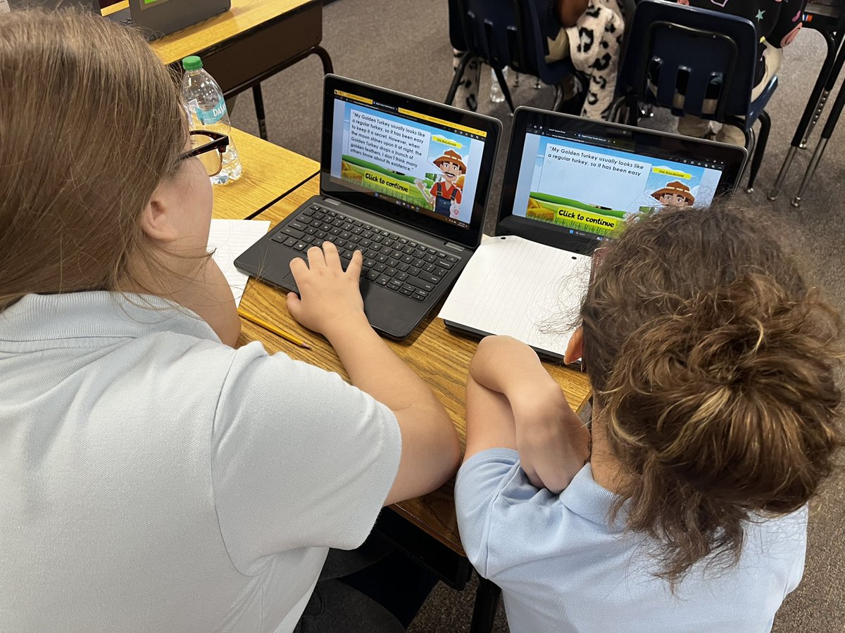 AESEaglesRead's tweet photo. Who needs Sherlock when you’ve got these @AustellEagles student detectives on the case? This crew is cracking clues and solving Turkey Trouble in this literacy-based digital escape room. Every puzzle brings them closer to saving Thanksgiving! #AustellSOARS #AustellREADS https://t.co/PW1DjBsq6o