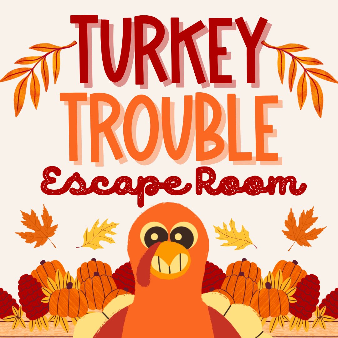 AESEaglesRead's tweet photo. Who needs Sherlock when you’ve got these @AustellEagles student detectives on the case? This crew is cracking clues and solving Turkey Trouble in this literacy-based digital escape room. Every puzzle brings them closer to saving Thanksgiving! #AustellSOARS #AustellREADS https://t.co/PW1DjBsq6o