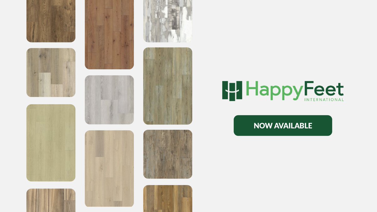 Established in 2012 by Casey Johnson and his son, CJ, Happy Feet International has a wide range of vinyl plank flooring products that can be suited to fit the needs of your next project. 

Now available on Swatchbox Pro. 100% free for professionals.