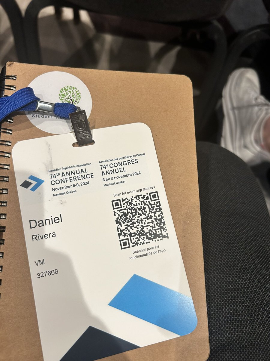 Daniel Rivera (@danielrivera_14) on Twitter photo Had a great time presenting and learning at my 1st Canadian Psychiatric Association conference in Montreal last week. Lots of thought provoking psychiatry research and initiatives ongoing in 🇨🇦 - great to see as a trainee! <a href="/CPA_APC/">CanPsychiatricAssoc</a> <a href="/QueensMDPhD/">Queen's MD/PhD</a>
Looking forward to next year! Had a great time presenting and learning at my 1st Canadian Psychiatric Association conference in Montreal last week. Lots of thought provoking psychiatry research and initiatives ongoing in 🇨🇦 - great to see as a trainee! <a href="/CPA_APC/">CanPsychiatricAssoc</a> <a href="/QueensMDPhD/">Queen's MD/PhD</a>
Looking forward to next year!
