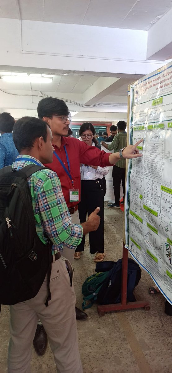 CHEMSayan2499's tweet photo. RACS 2024, IIEST Shibpur 
Poster presentation on Electroorganic Synthesis https://t.co/06u0wMdJb2